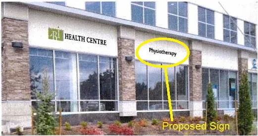 Figure 2. Proposed Sign