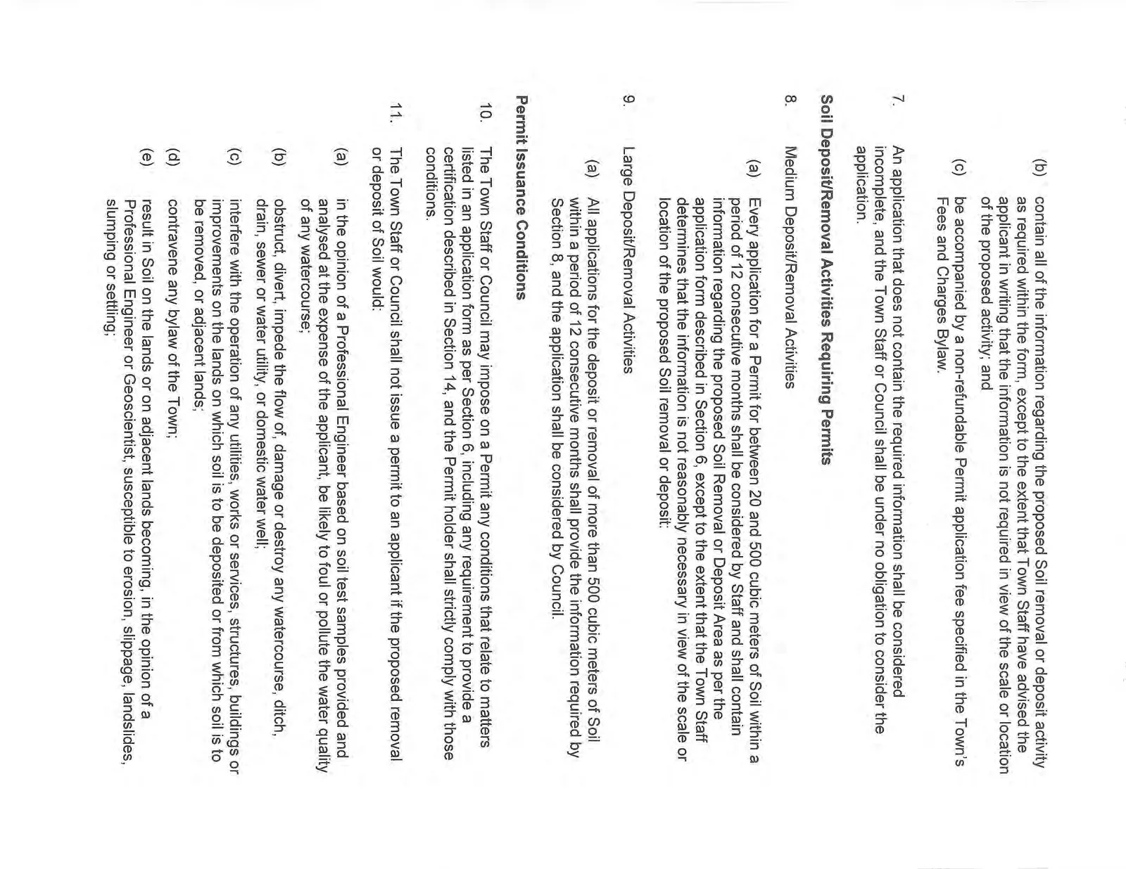 Town of View Royal Draft Soil Deposit/Removal Bylaw No. 869, Page 3