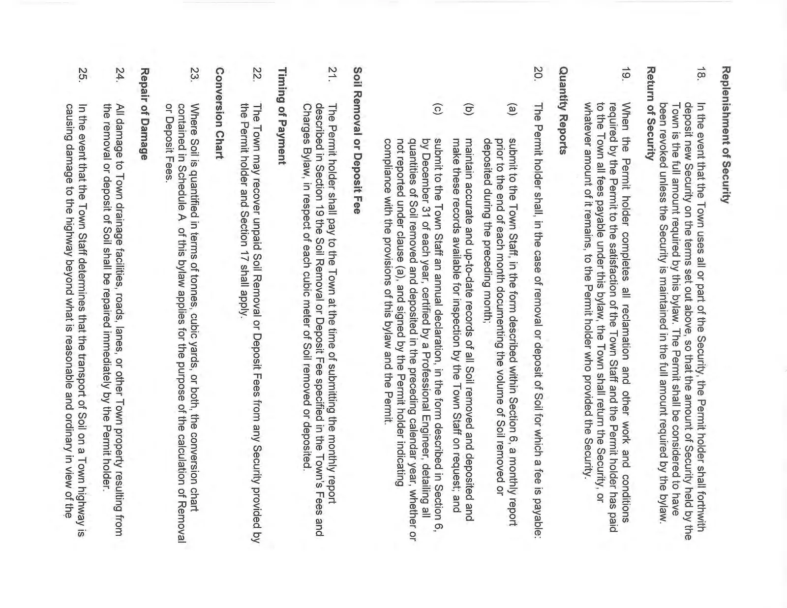 Town of View Royal Draft Soil Deposit/Removal Bylaw No. 869, Page 5