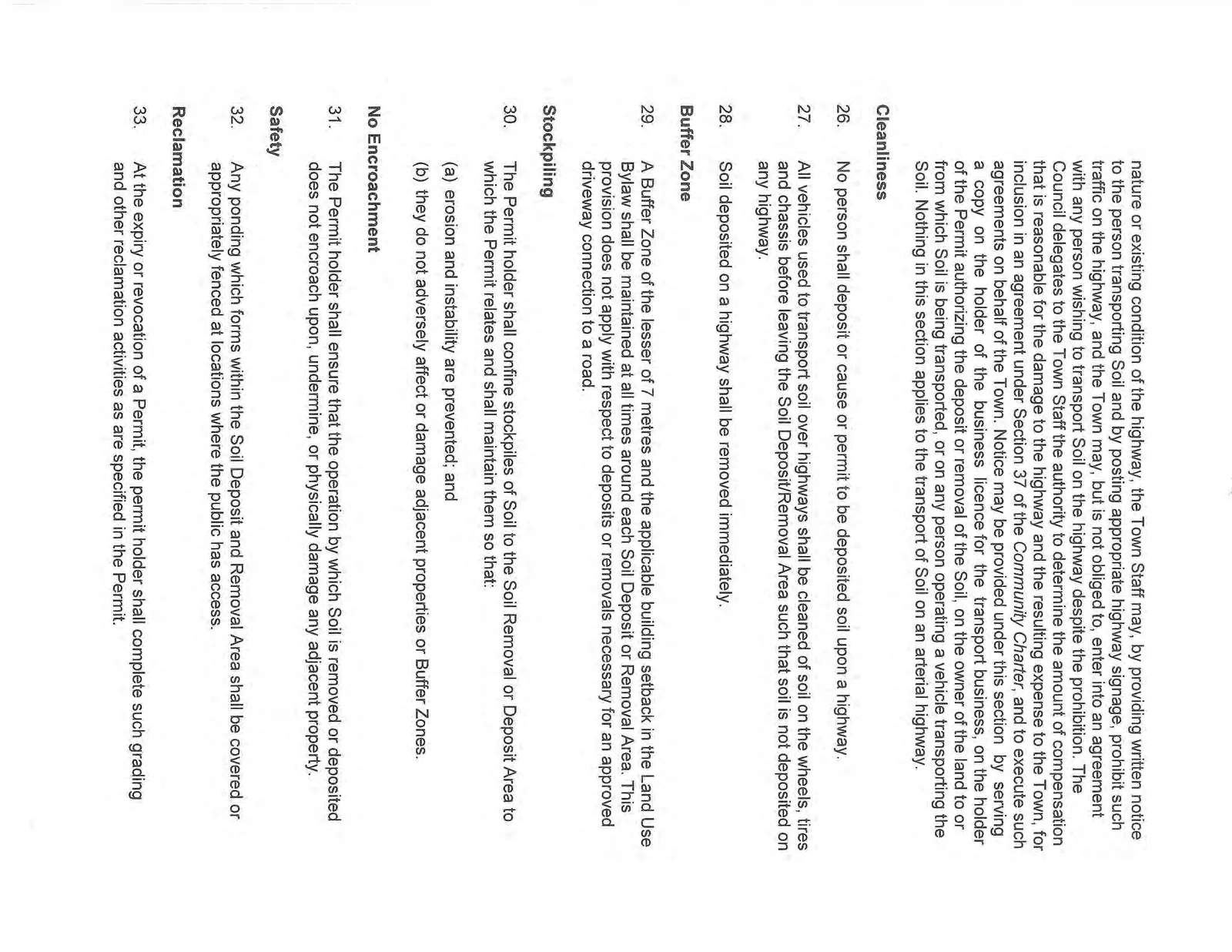 Town of View Royal Draft Soil Deposit/Removal Bylaw No. 869, Page 6