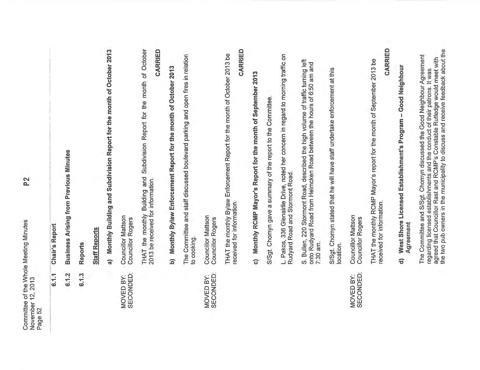 Meeting Minutes Page 2