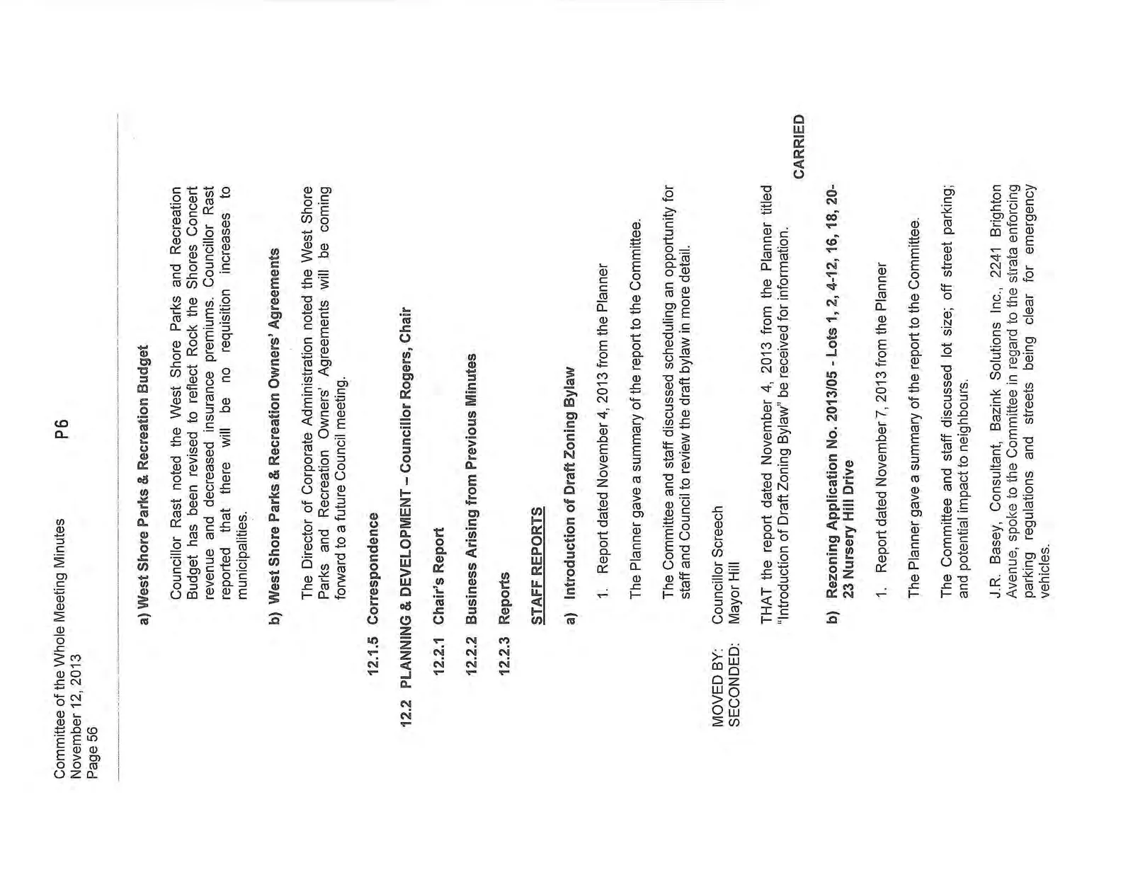 Meeting Minutes Page 6