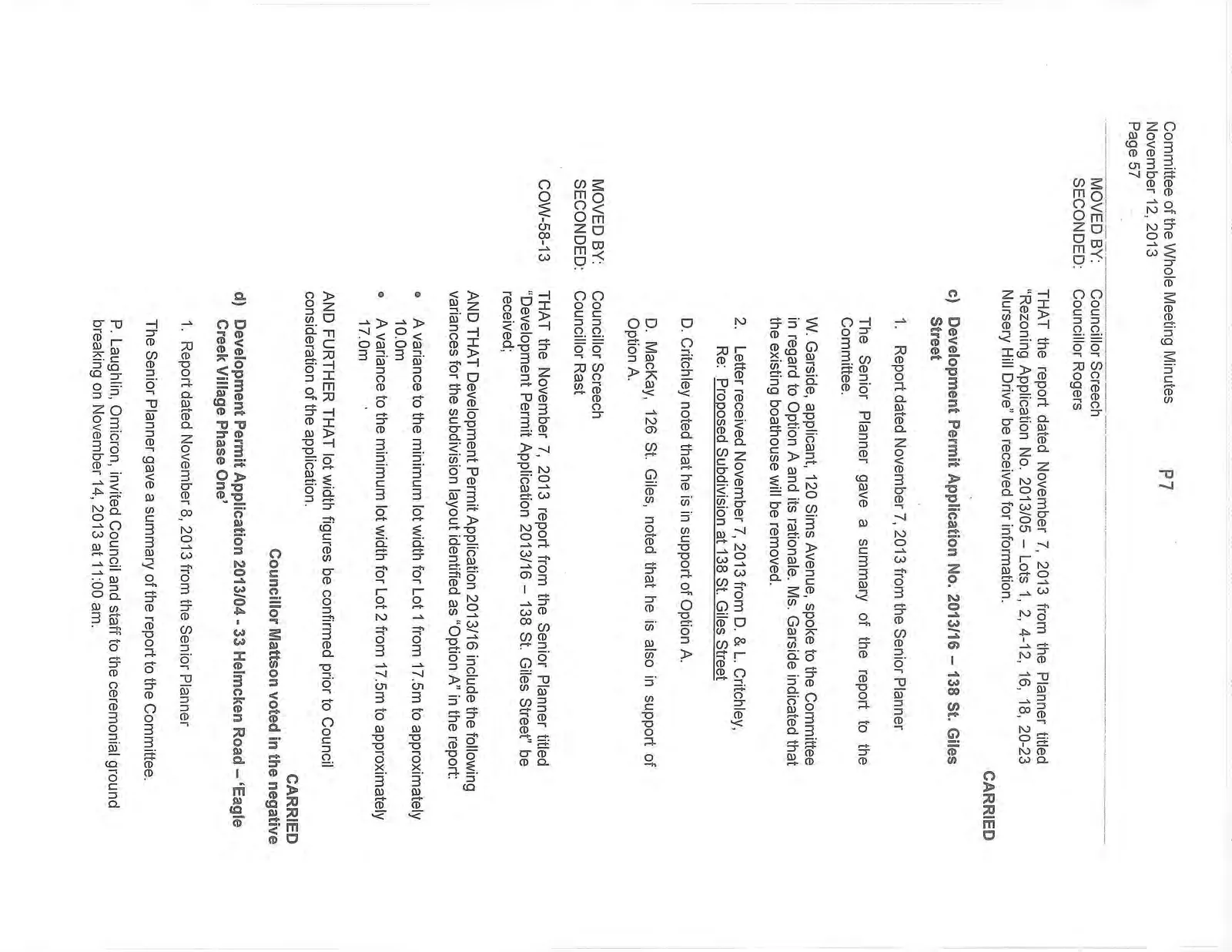 Meeting Minutes Page 7