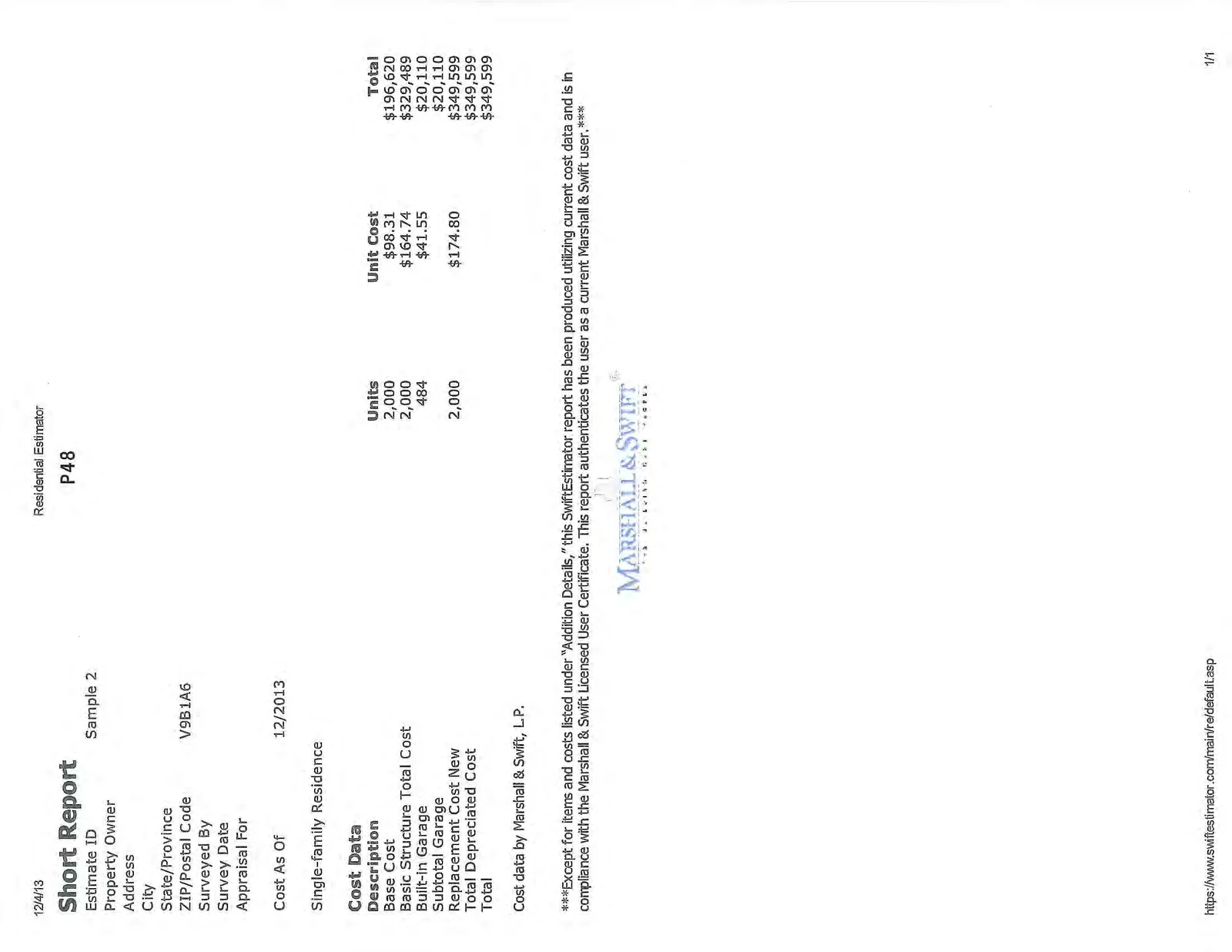 Short Report for Sample 2