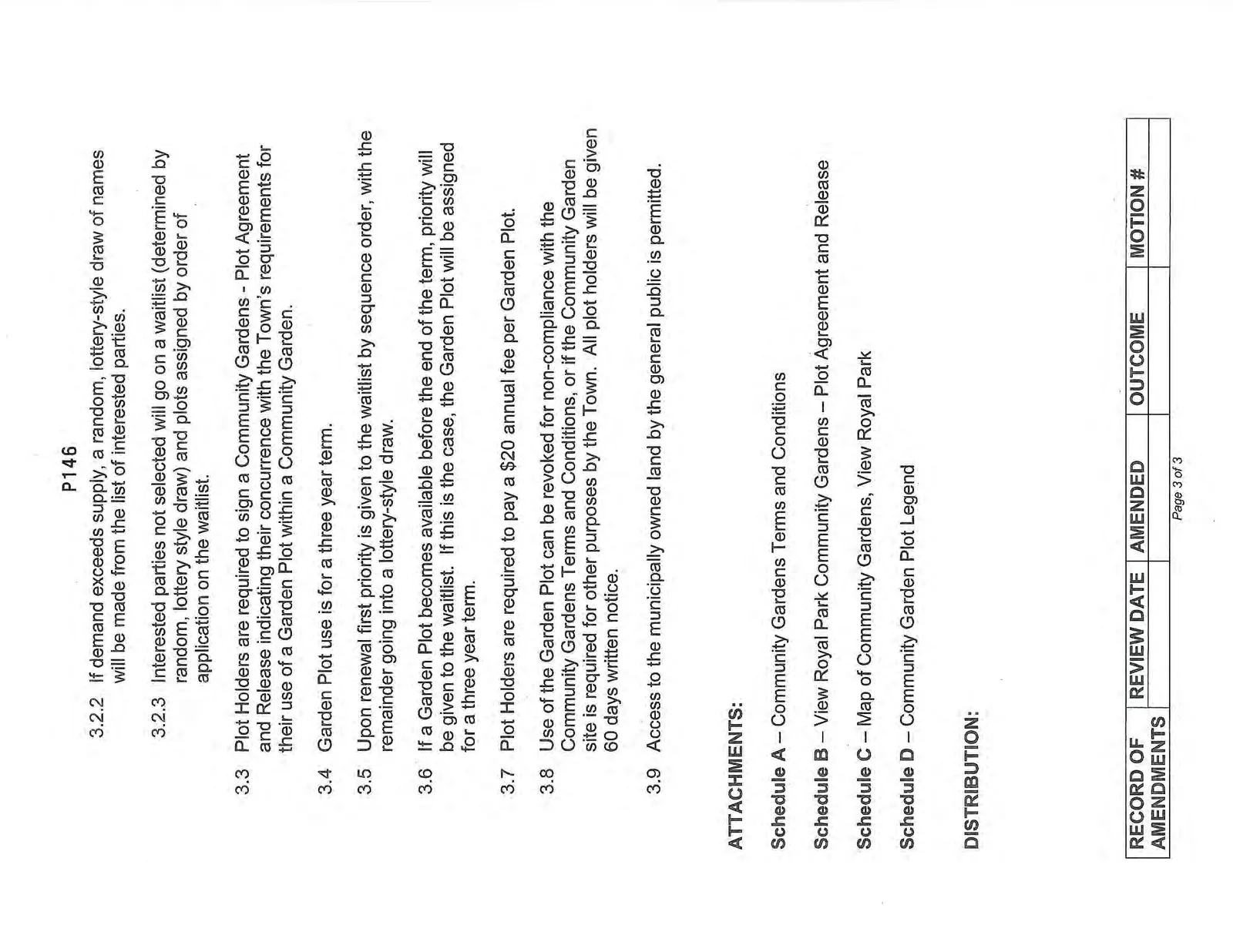 Page 3 of Community Gardens Policy Manual