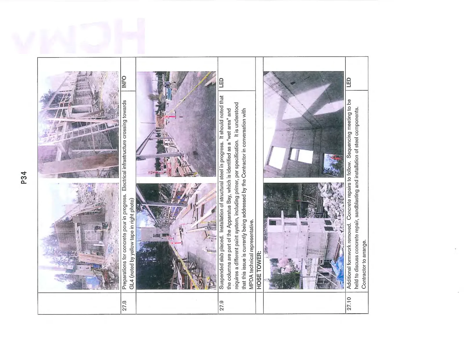 Photo of Support Wing construction