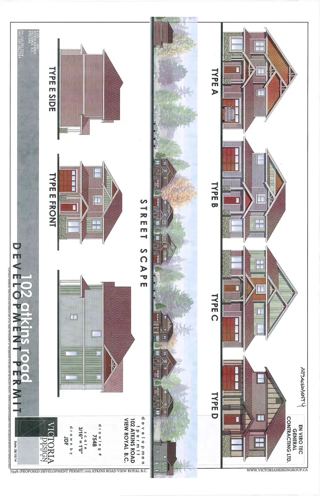 Architectural rendering of building TYPE A