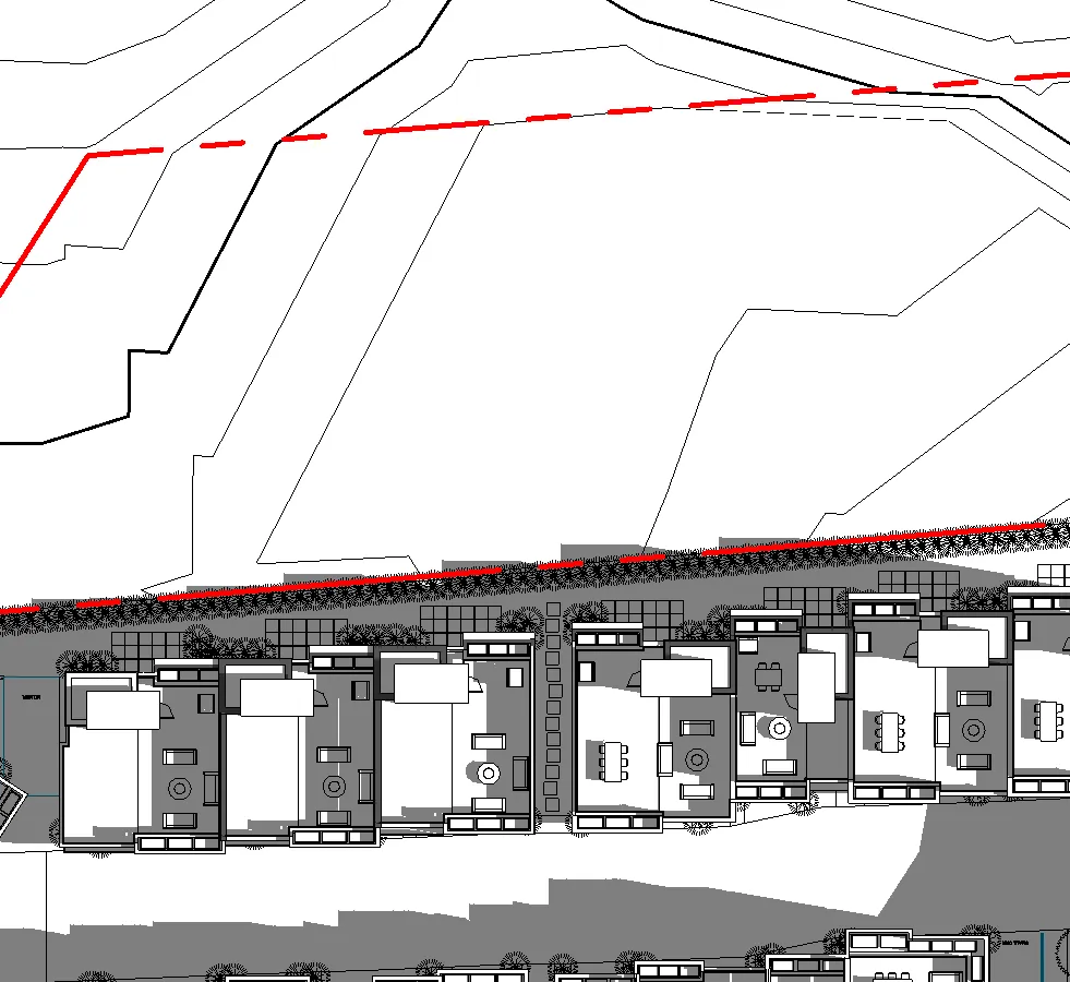 Ground floor plan diagram segment 16