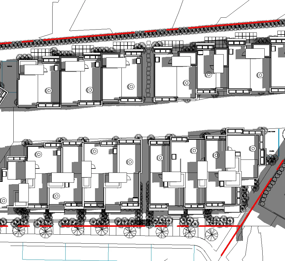 Ground floor plan diagram segment 18