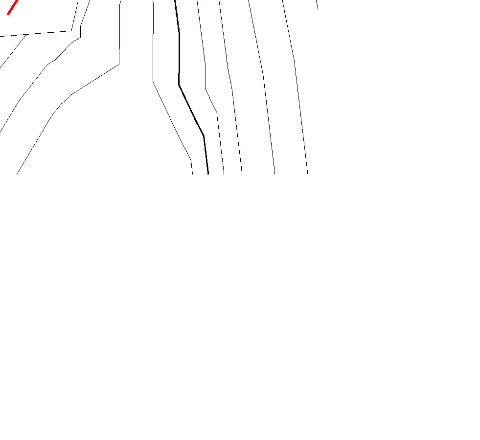 Roof level plan diagram segment 4