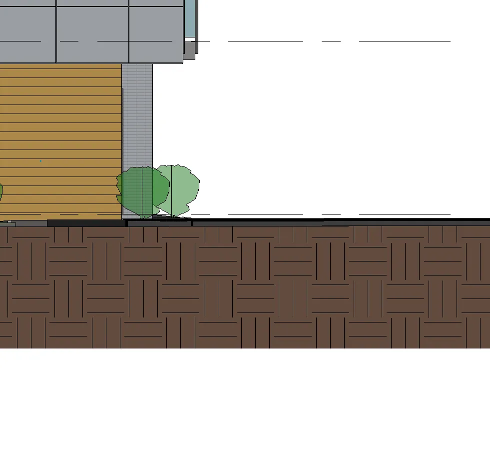Site section drawing segment 10