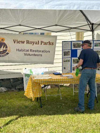 Community booth – Habitat Restoration Volunteers