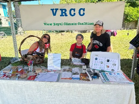 Community booth – View Royal Climate Coalition
