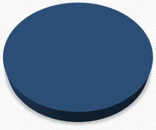 Pie chart showing the distribution of permit types for the month