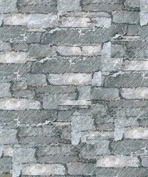 Stone cladding texture detail