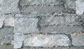 Stone cladding texture detail