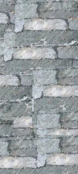 Stone cladding texture detail