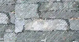 Stone cladding texture detail