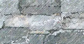 Stone cladding texture detail