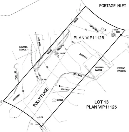 Site diagram - Plan VIP11125