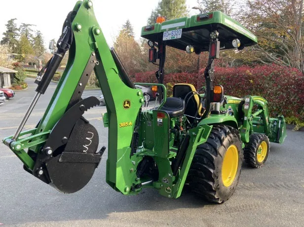 backhoe attachment for tractor