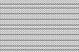 Diagonal grid hatch pattern