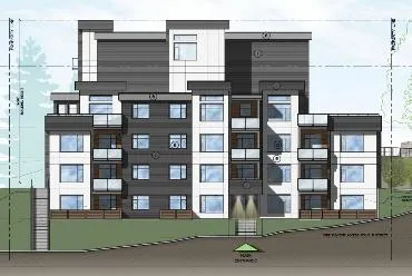 Construction site excavation photo for 1449 Burnside Rd W