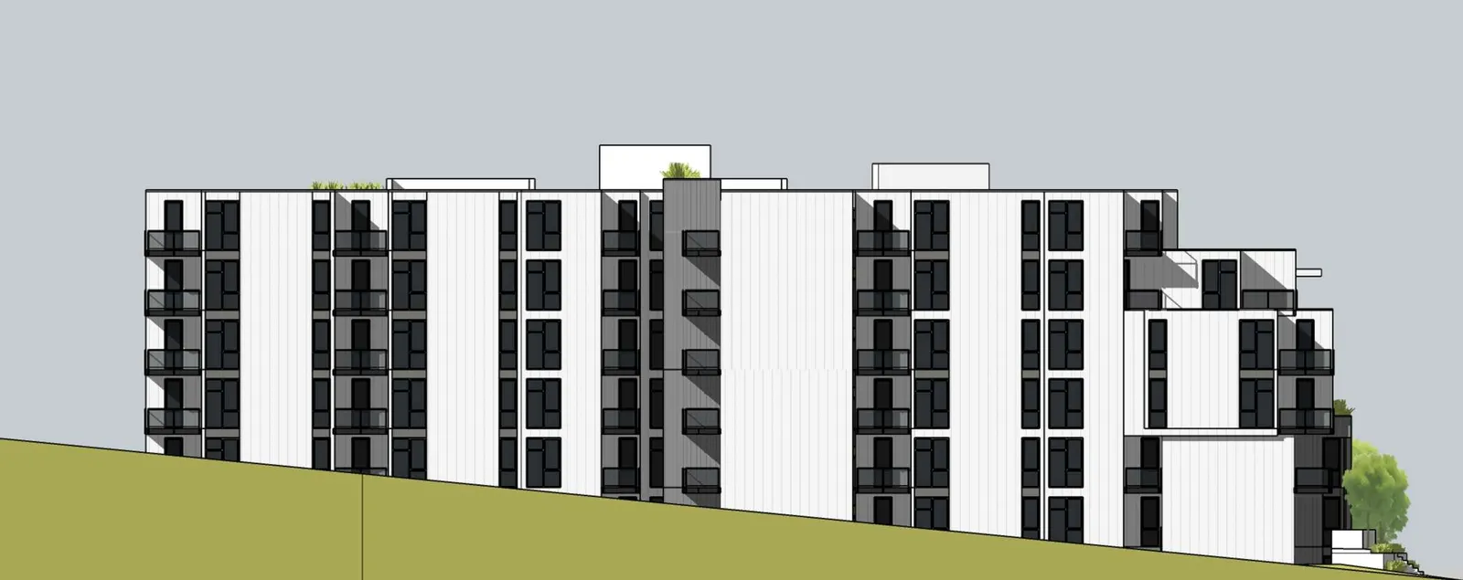 Key Plan for site sections