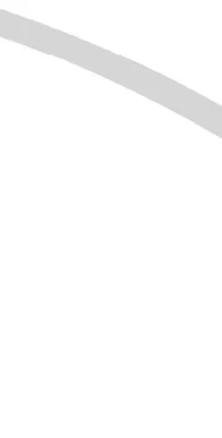 Fragment of curved road marking and lane delineation