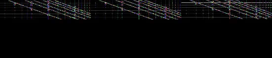 Segment of the IDF curve data plot