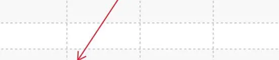 Red arrow pointing to a horizontal red line at the 14m mark