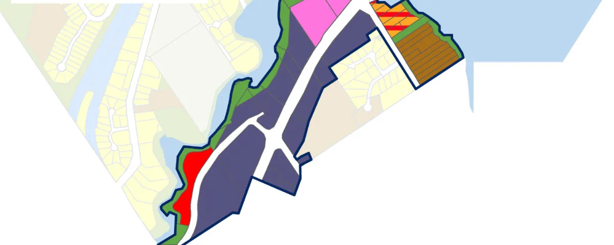 Scenario 1 Map - Bottom portion