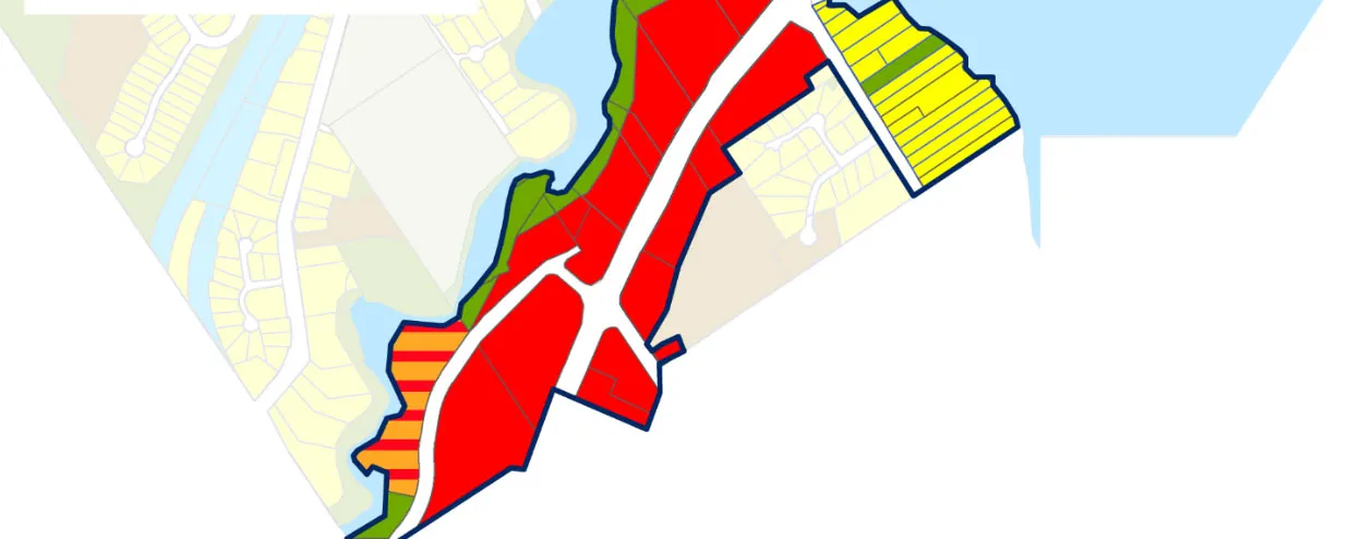 Scenario 3 Map - Bottom portion