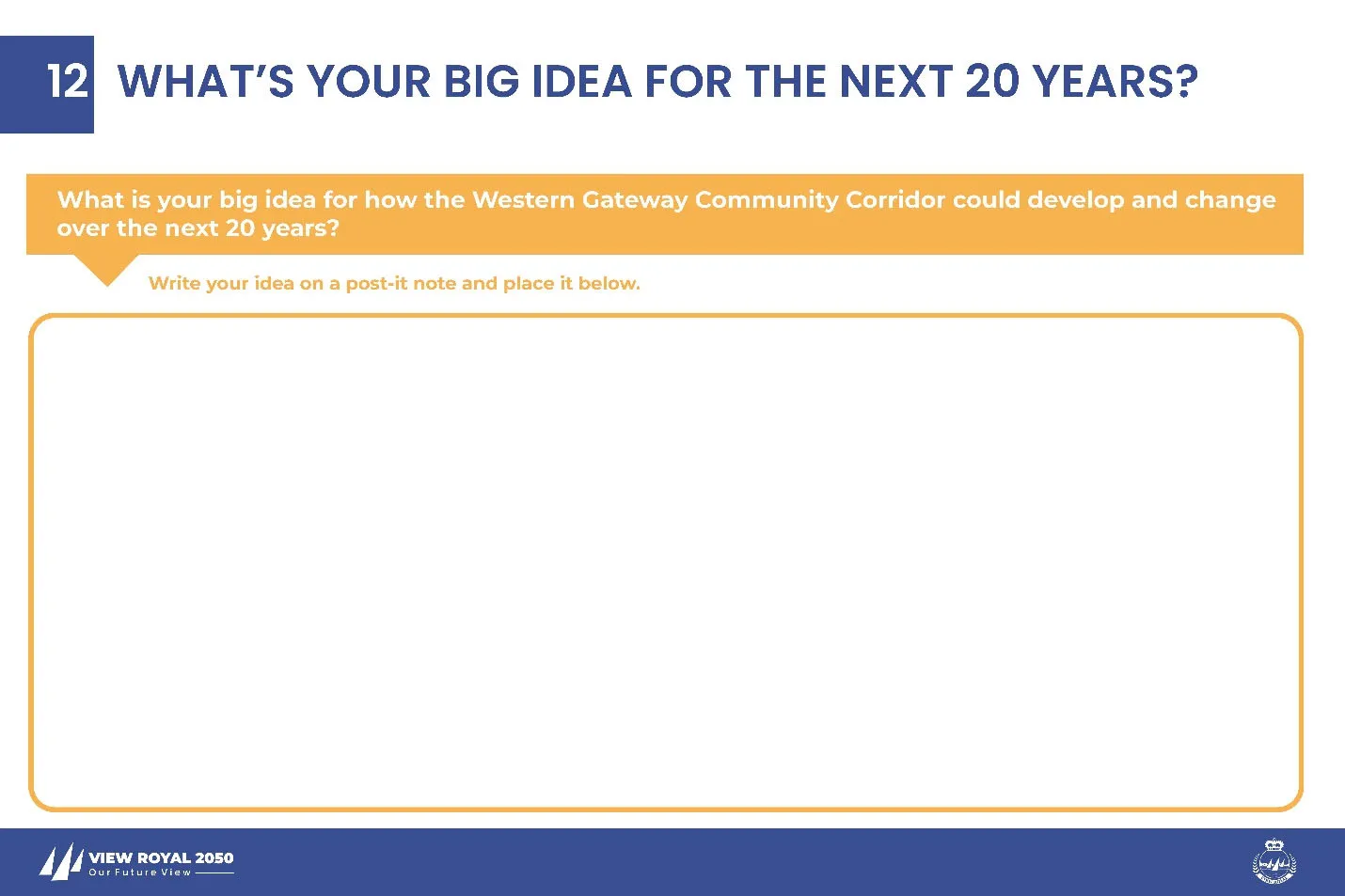 Map of the Western Gateway Community Corridor for community feedback
