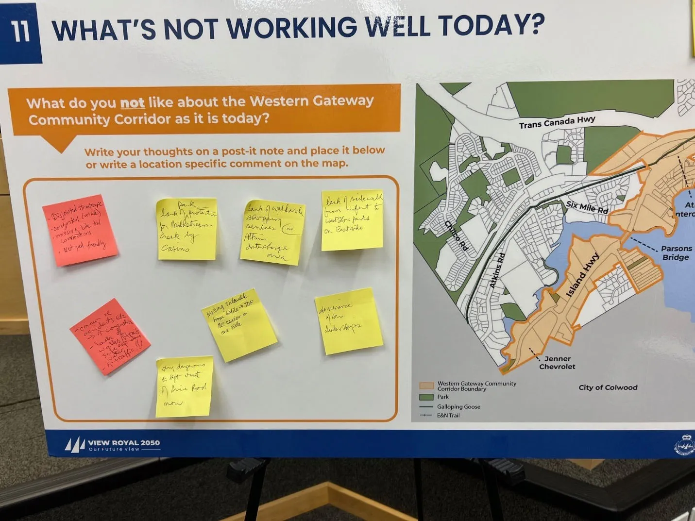 Feedback board for what is not working well today with community comments - October 22, 2025