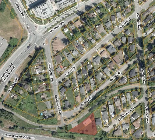 Location Plan map of Chancellor Park area showing nearby landmarks like Eagle Creek Mall and VGH