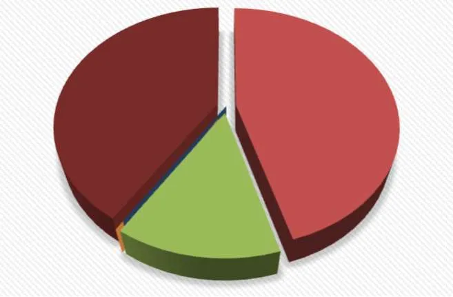 Part 9 Application Breakdown pie chart