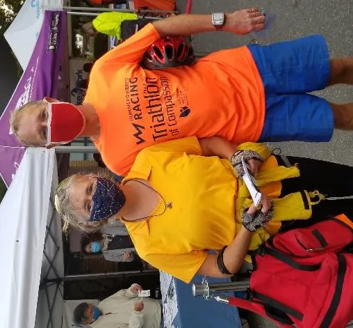 Front view of the 2020 Go by Bike Week participant t-shirt