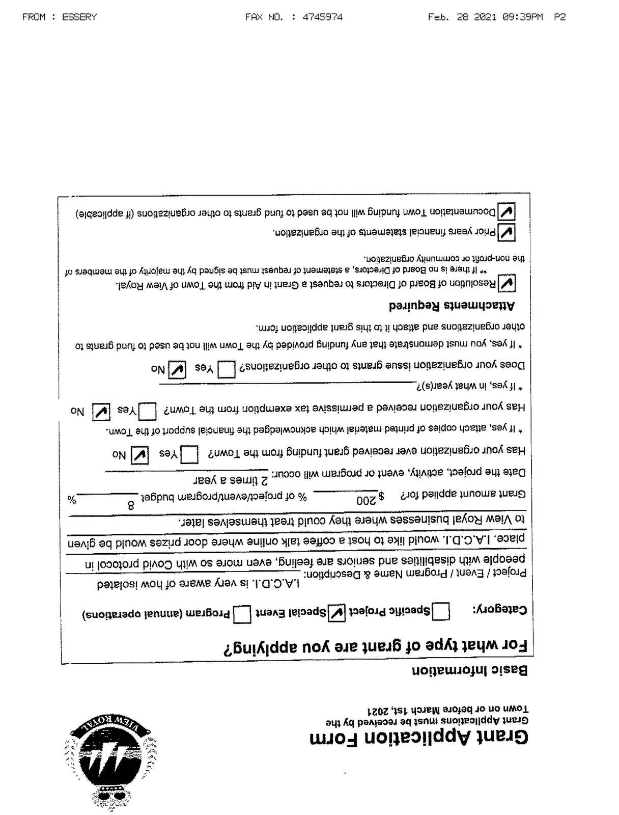 Document image
