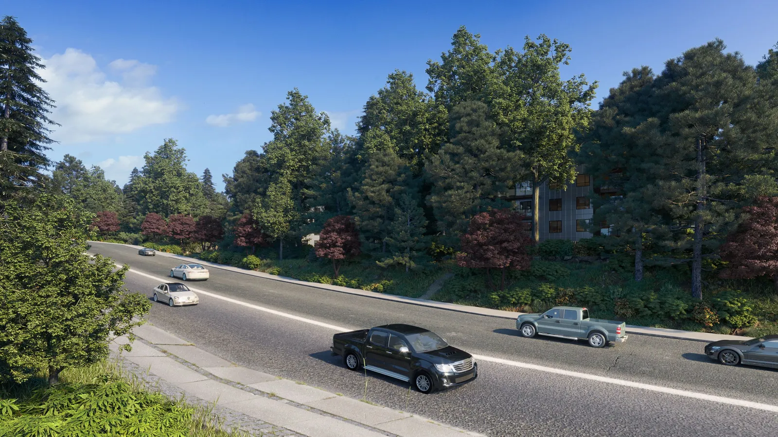 LOT B - FROM ERSKINE LANE Rendering