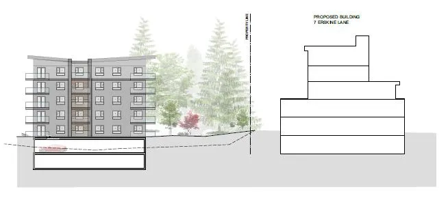 Floor plan for Parkade Lot B - P1 Level