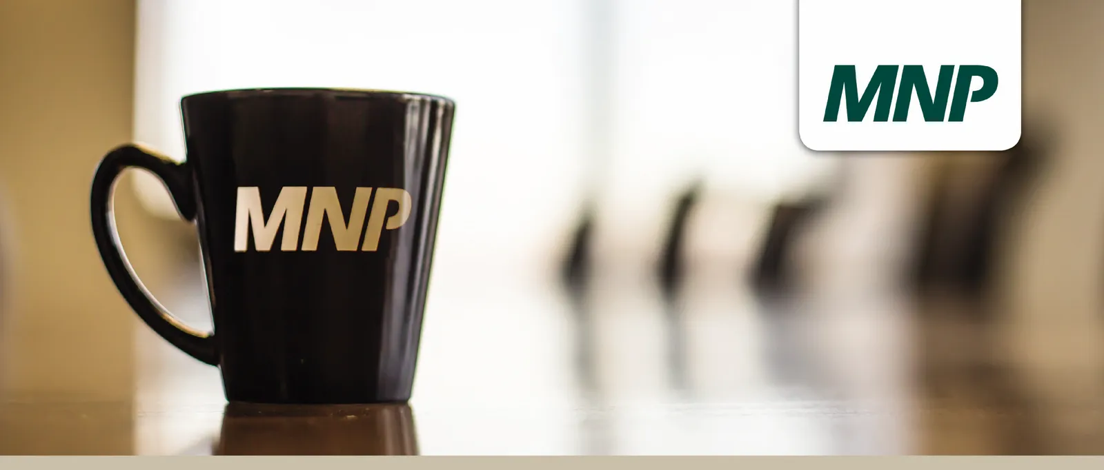 photo of an MNP mug