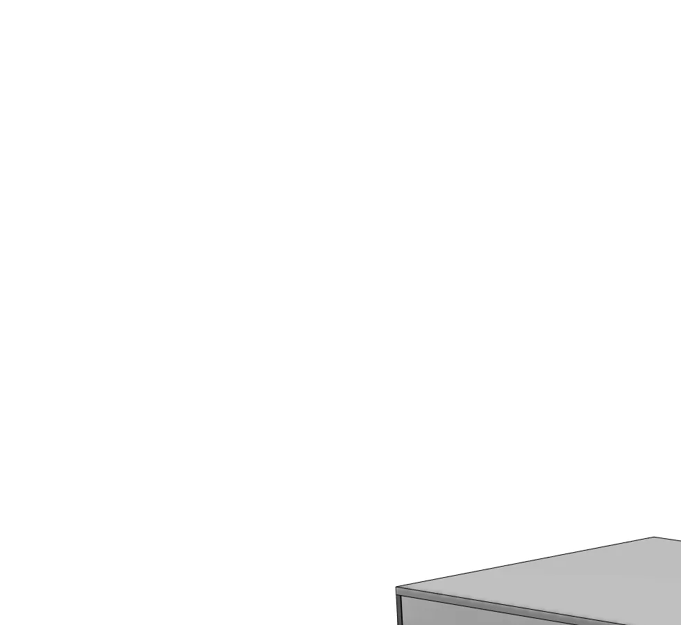 Rendering detail showing multiple building units and façade features