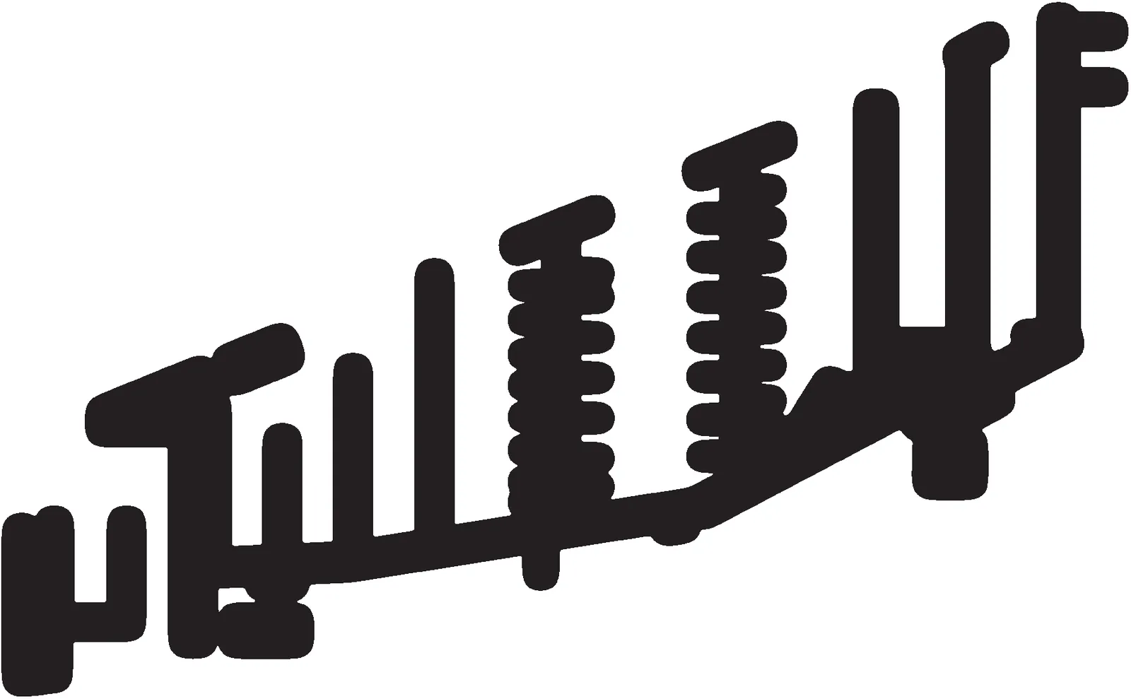 Legend showing the visual styles for Base Layer map elements including streets, sidewalks, buildings, featured destinations, water, parks, crosswalks, foot paths, and ferry routes, along with typeface and sizing specifications for various labels.