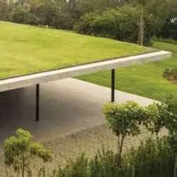 Sample photo of a pavilion with a green roof