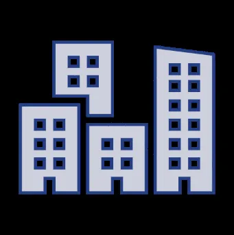 Office building icons representing the Non-residential user class