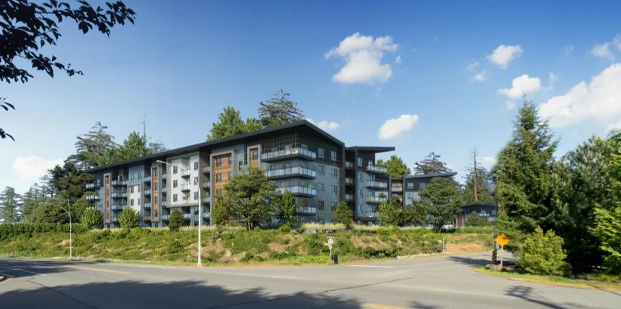 Ground-level street view rendering for the current application