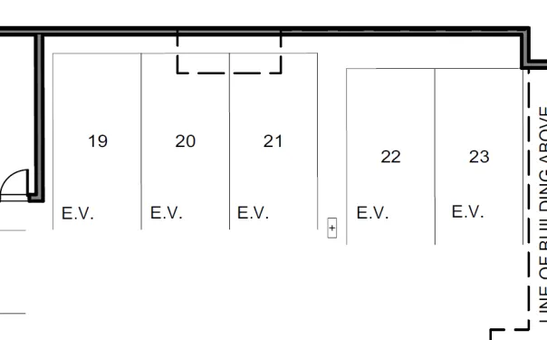 Detailed site plan of the proposed open lawn and play area