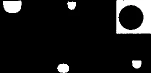 Detail of the pile symbol from the legend
