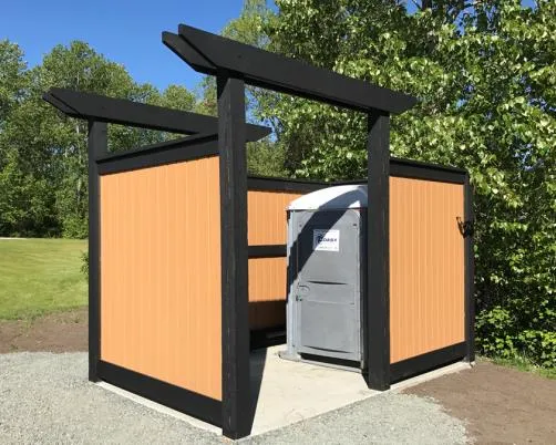 The completed View Royal Park toilet project
